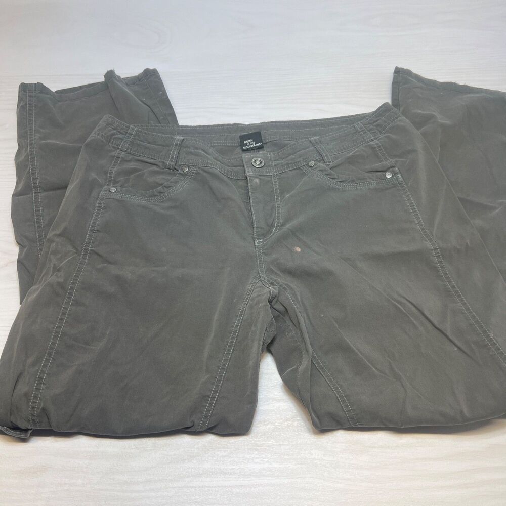 Kuhl Pants Legendary Pants Women’s Sz 12 Short Gray Hiking Outdoor Casual